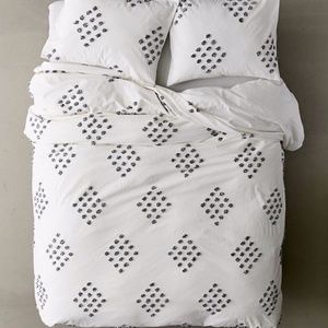 Urban Outfitters Bedding Tufted Geo Duvet Cover Set Poshmark